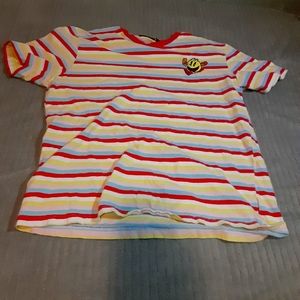 Pacman short sleeve rainbow  t shirt